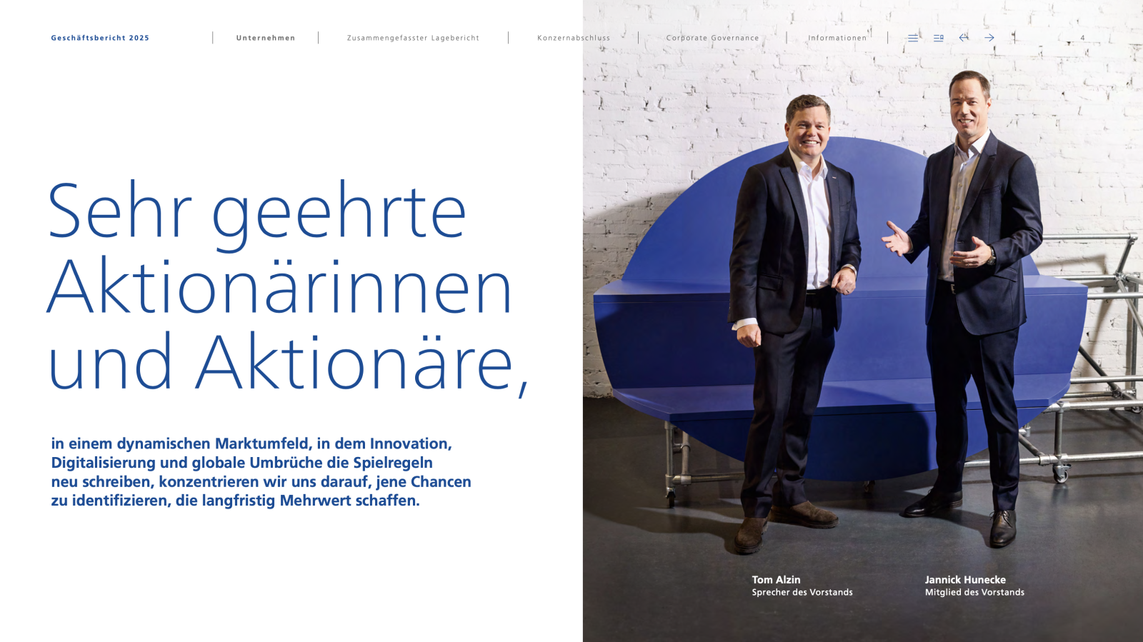 geschäftsbericht by Tim Thiel