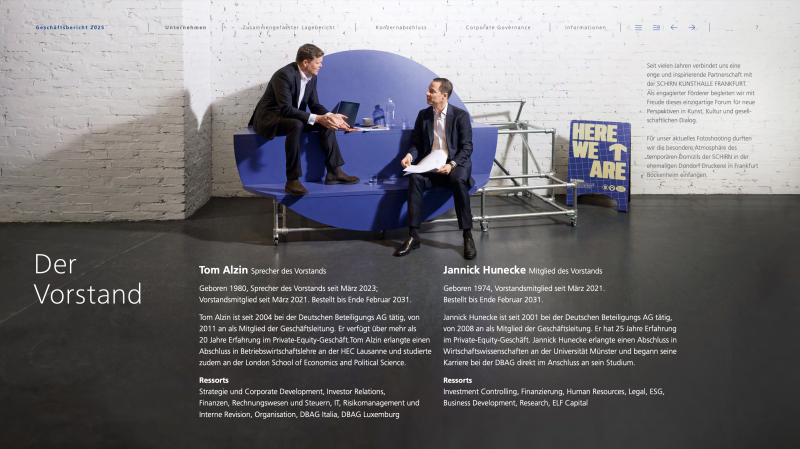 geschäftsbericht by Tim Thiel