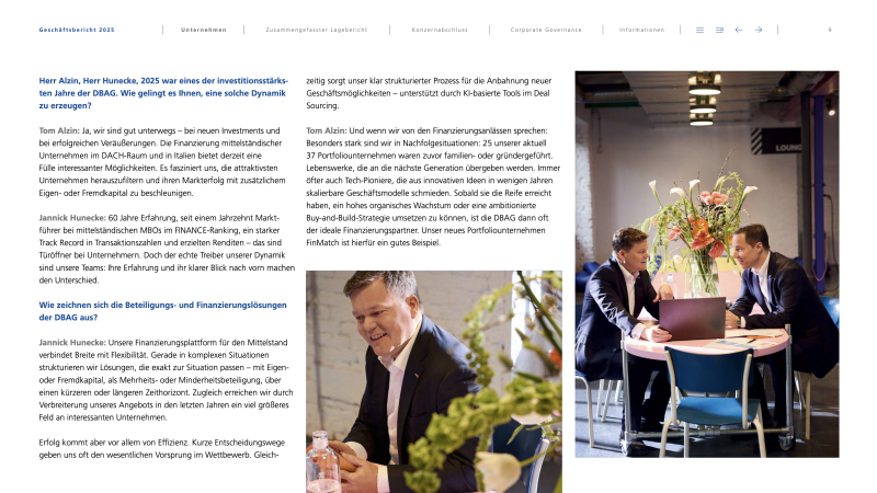 geschäftsbericht by Tim Thiel