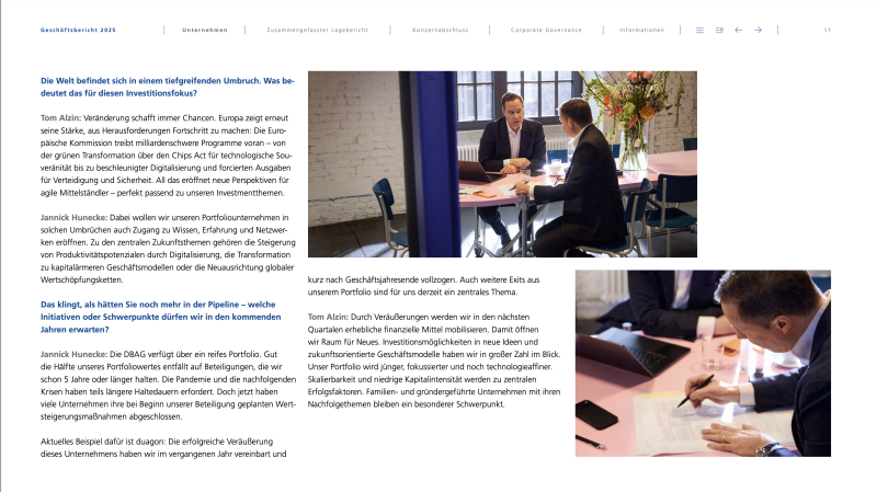 geschäftsbericht by Tim Thiel